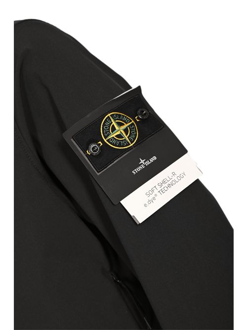 Giacca Q100004 Soft Shell-R Black STONE ISLAND | Q100004S0B22V0029
